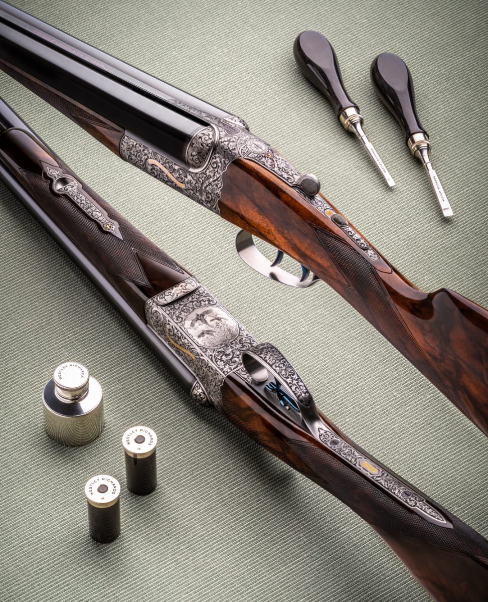 An Exquisite Pair Of New Westley Richards Shotguns