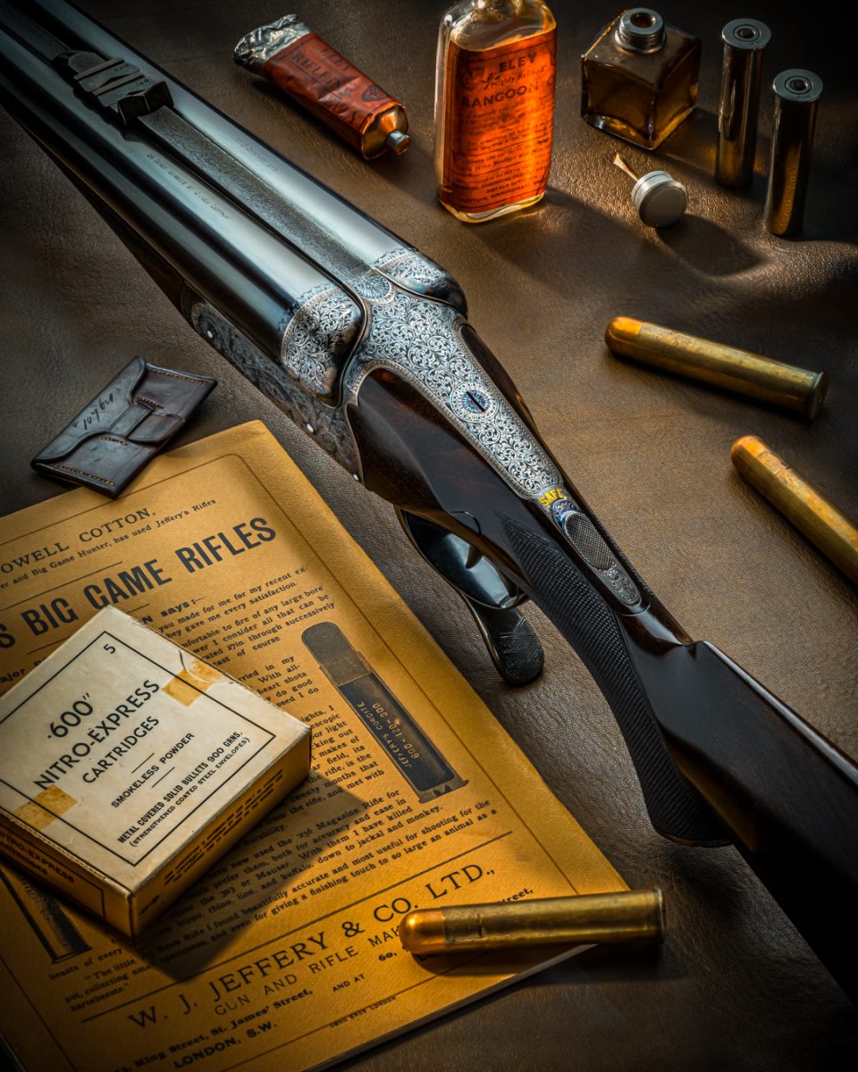 W.J.Jeffery's Iconic Double .600 Nitro Express At Westley Richards