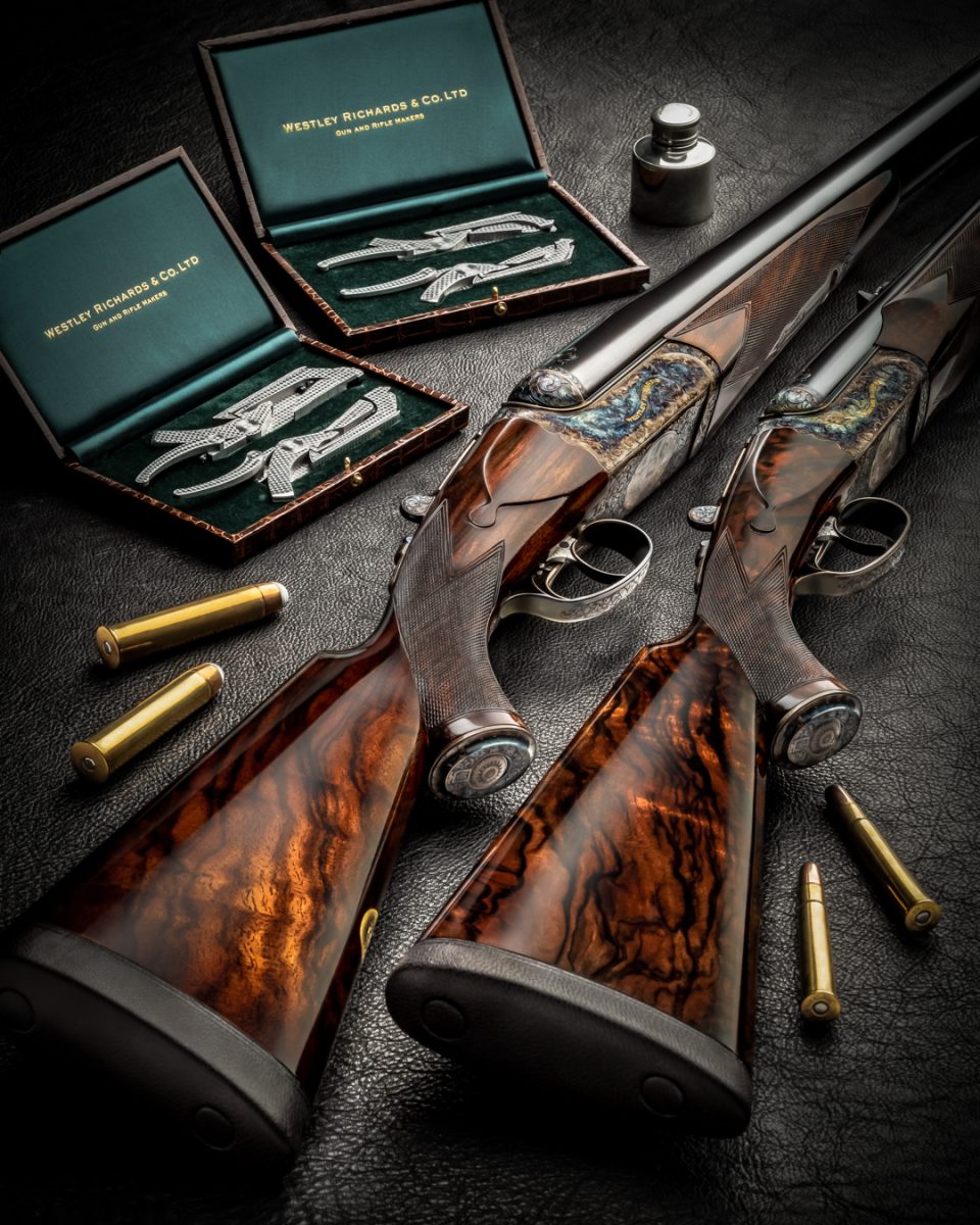 A Stunning Double Duo In .375 Flanged Magnum & .577 3" Nitro Express