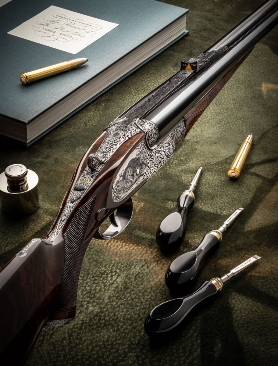 A Remarkable Westley Richards Sidelock .375 Buffalo Rifle