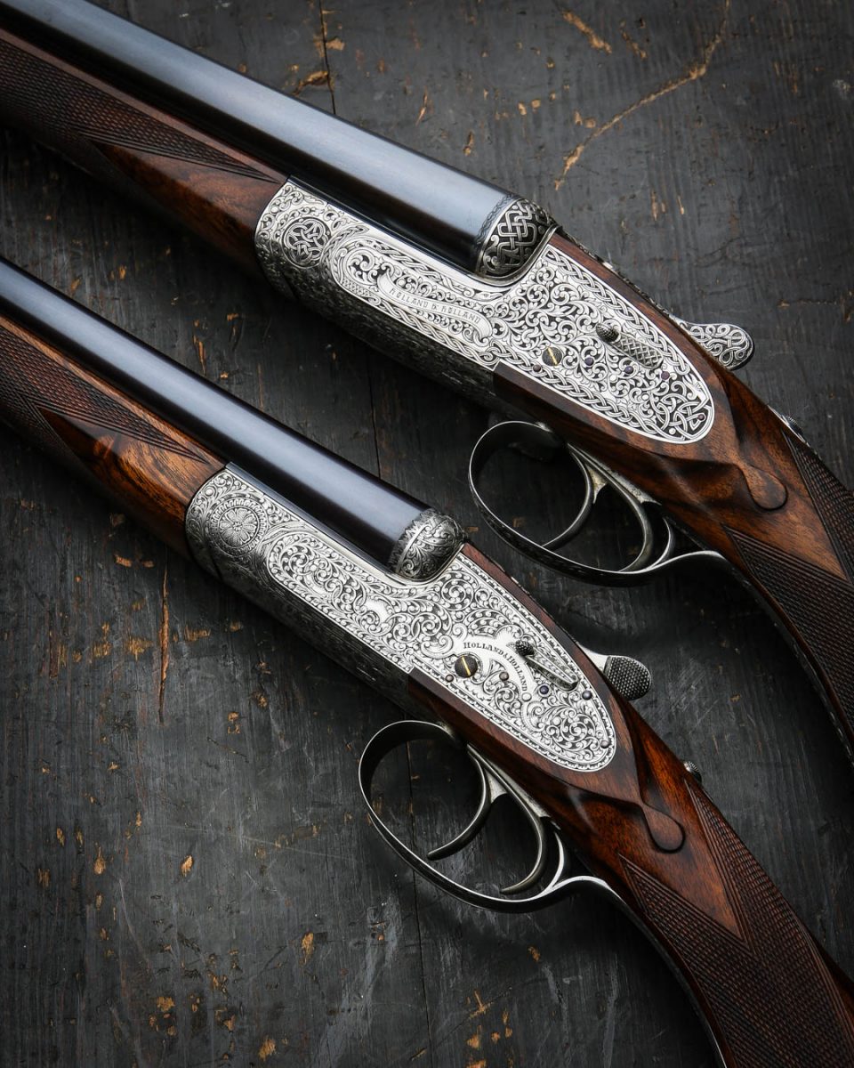 A Brace of Holland & Holland Shotguns at the U.S. Agency