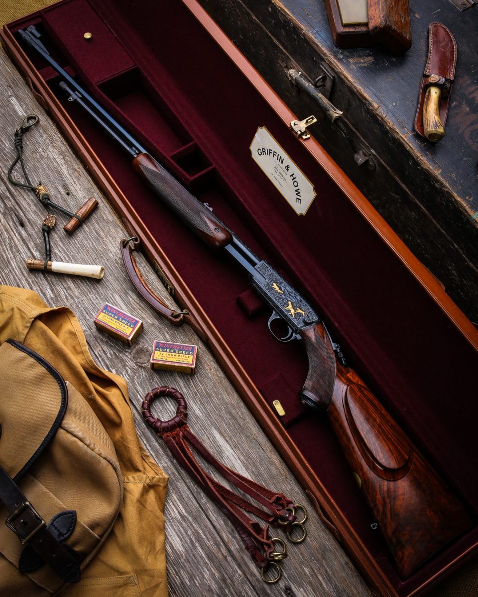 A Winchester Model 61 by Griffin & Howe