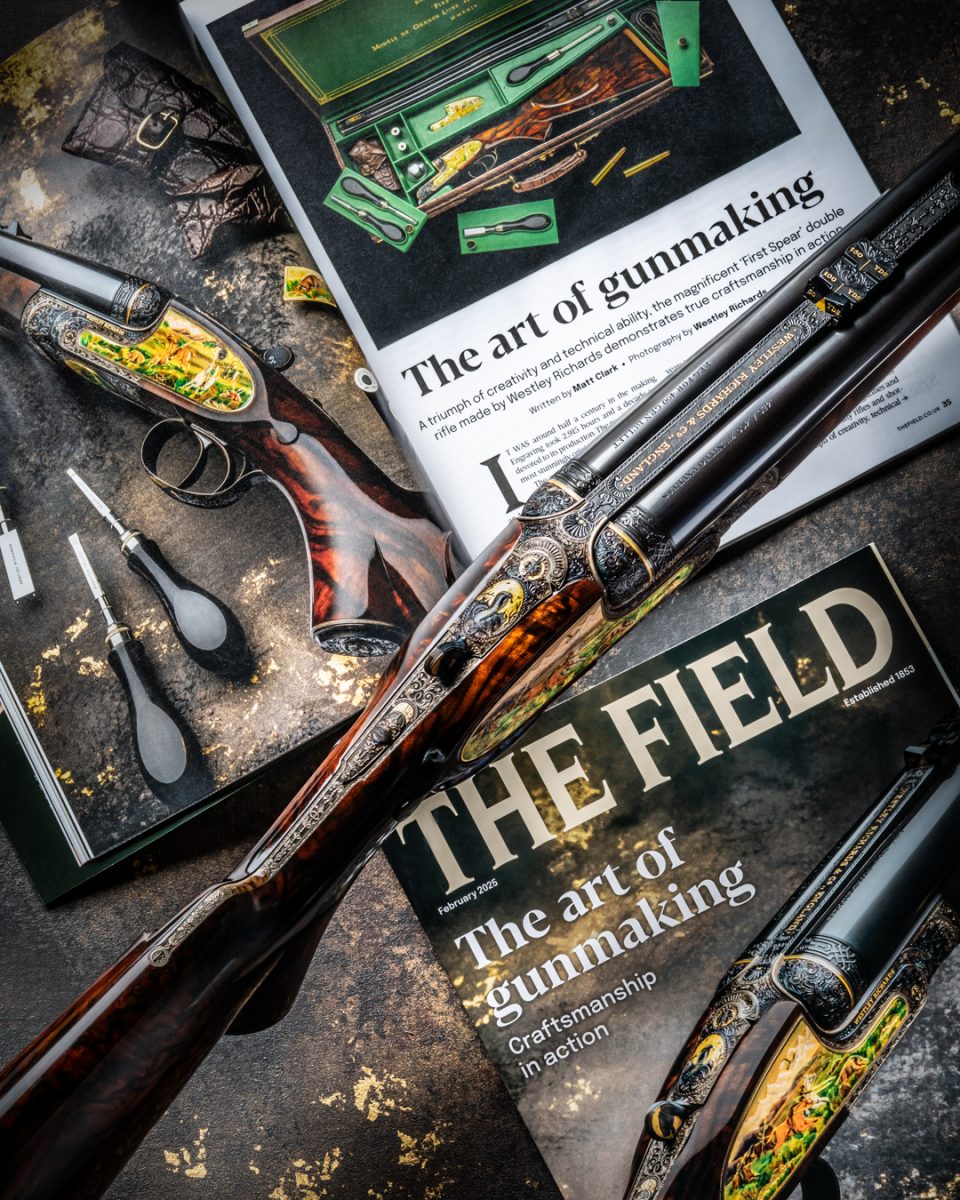 Westley Richards 'First Spear' Rifle in The Field Magazine