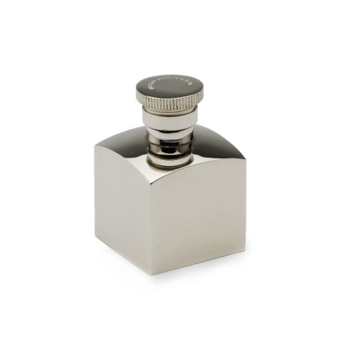 Nickel Plated Square Oil Bottle