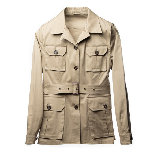 Ladies Blixen Safari Jacket in Sand