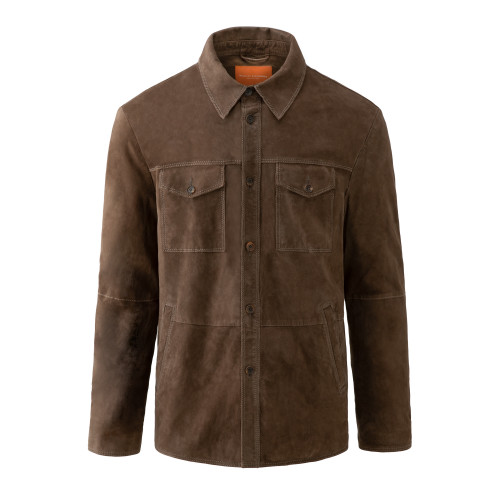 Dinesen Suede Shirt Jacket
