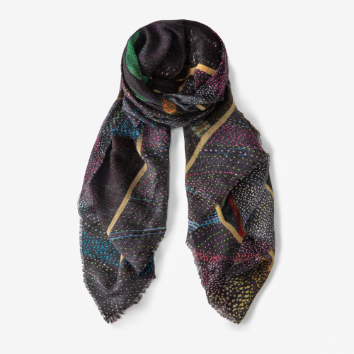 Faliero Sarti X Peter Beard Monkey Scarf