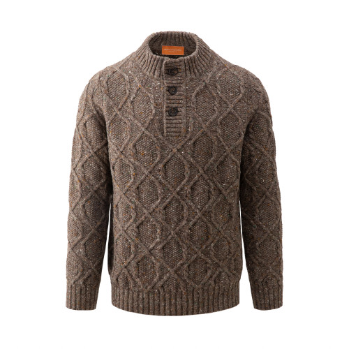 Nidderdale Mock Neck in Tundra