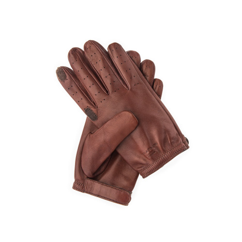 Perforated Leather Shooting Gloves in Right Handed Shooter
