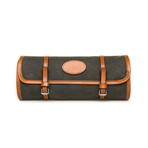 Gun Cleaning Mat in Forest Green Wax Cotton