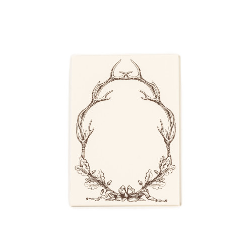 Antler Wreathe - Set of 10 Notes