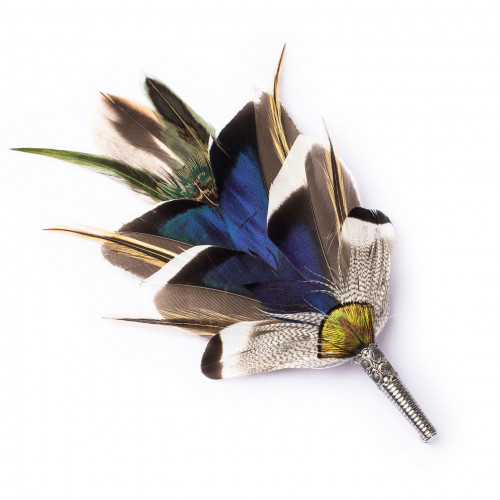 Mallard Feather Pin