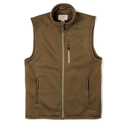 Ridgeway Fleece Vest in Field Olive