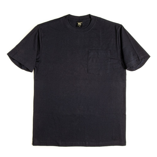 Pioneer Solid One Pocket T-Shirt in Dark Navy