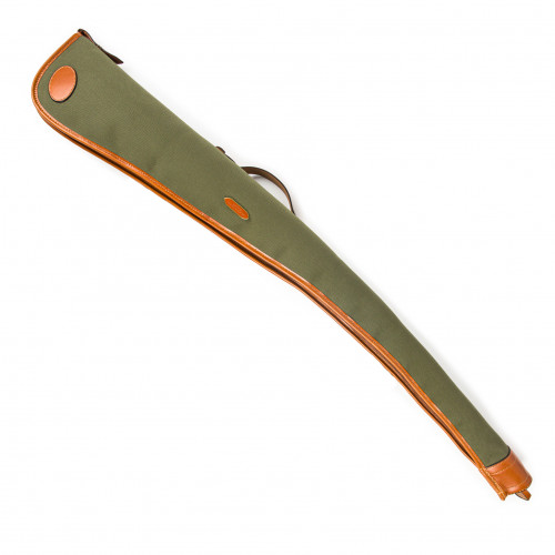 Deeley Shotgun Slip in Hunter Green & Mid Tan