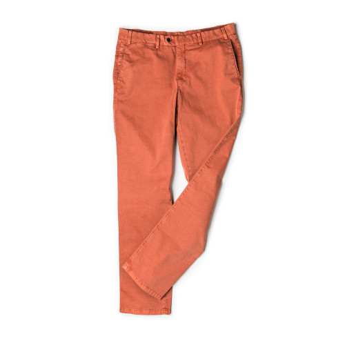 Classic Chino Trousers in Orange