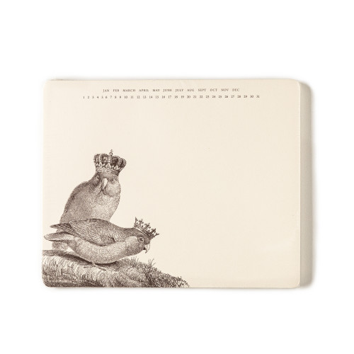 Royal Lovebirds Mousepad Notepad