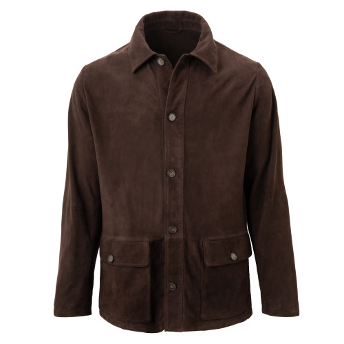 Antonio Lambskin Suede Jacket