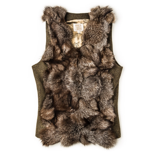 Ladies Short St. Petersburg Fur Gilet