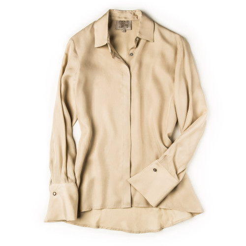 Ladies Rania Shirt in Beige