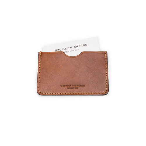 Business Card Holder in Mid Tan