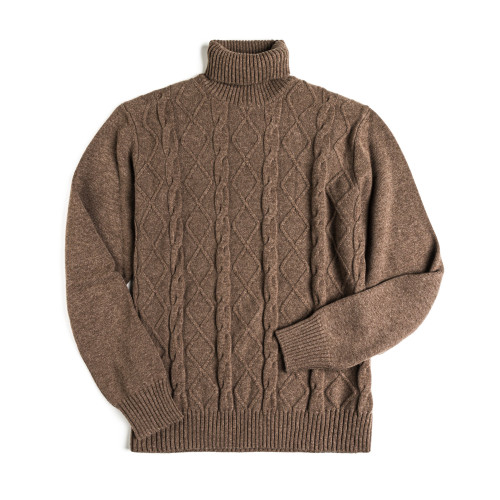 Men's Cashmere Cable Pullover