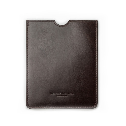 European Certificate Wallet in Dark Tan