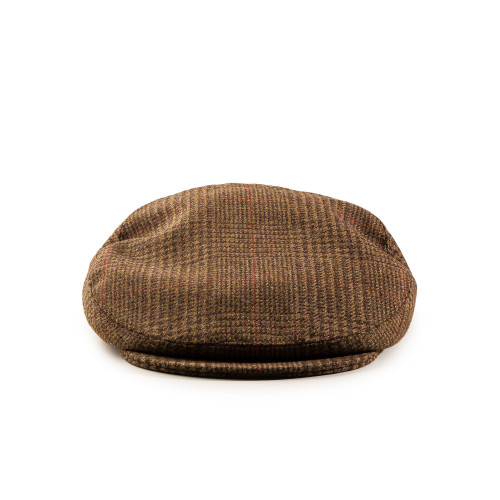 Bond Tweed Cap  Prince of Wales in Brown