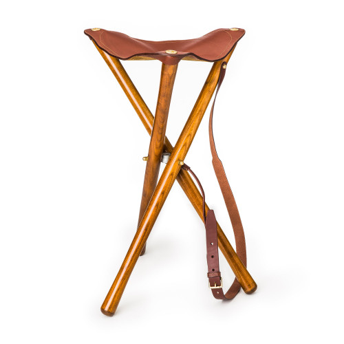 Leather Tripod Seat - 60cm