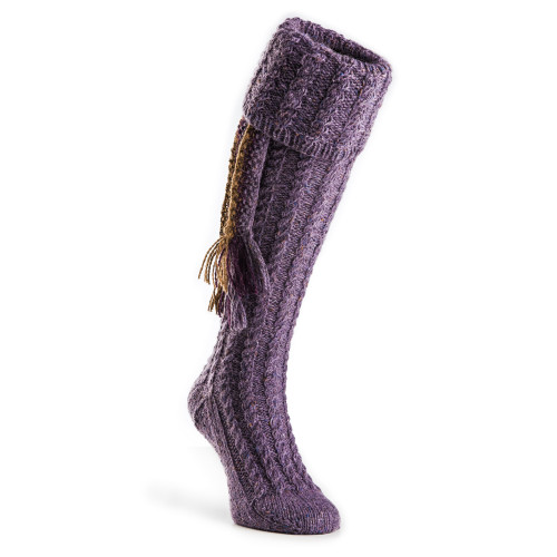 Chargot Shooting Sock in Amethyst