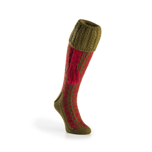 Haddeo Shooting Sock in Tobacco