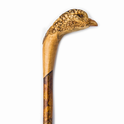 Country Hen Pheasant Walking Stick