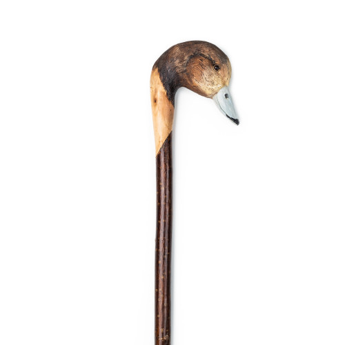 Hand Carved Widgeon Walking Stick