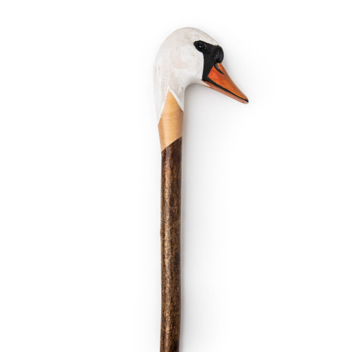 Swan Carved Stick