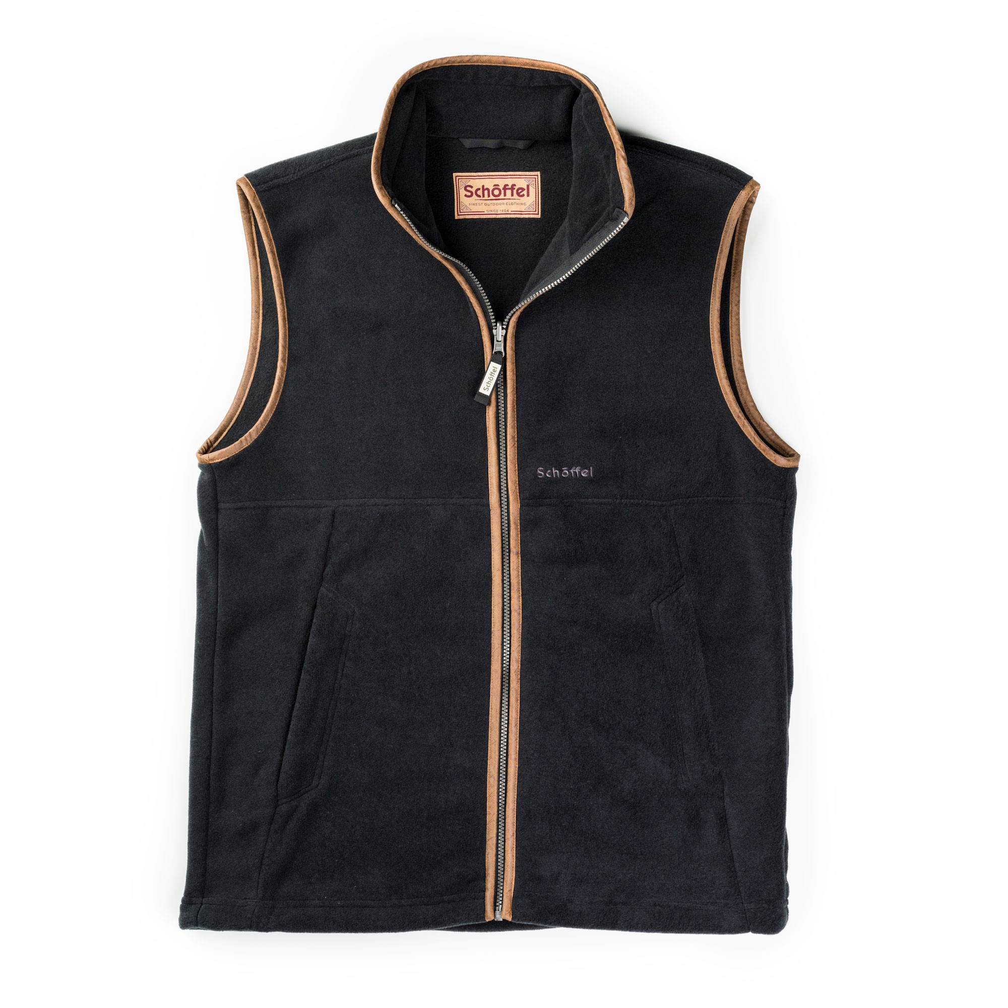 Schoffel Oakham Fleece Gilet in Gun Metal