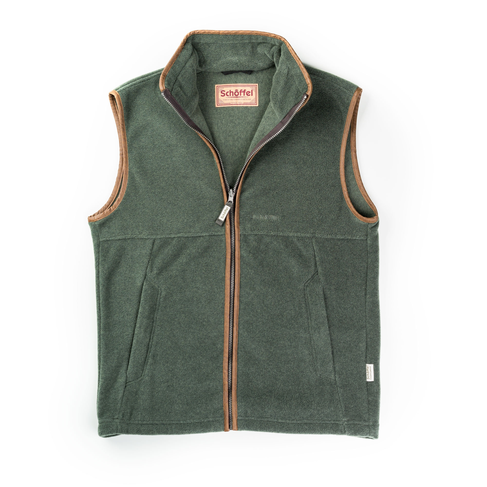 Schoffel Oakham Fleece Gilet in Lincoln Green