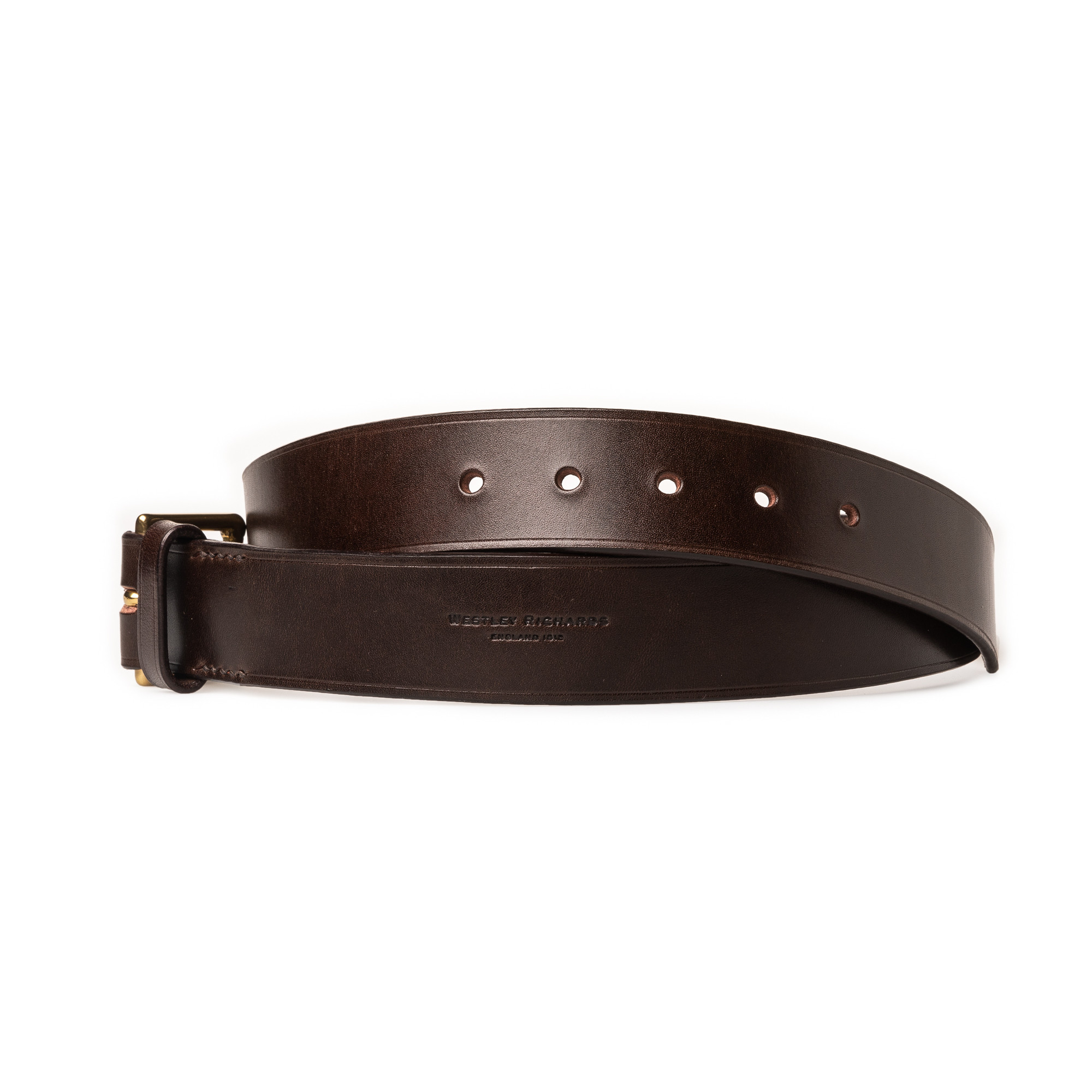 Dark tan belt on sale
