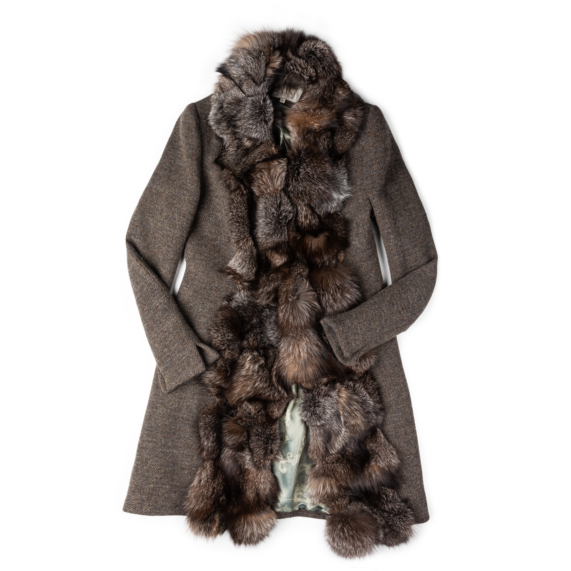 Ladies short fur jackets online