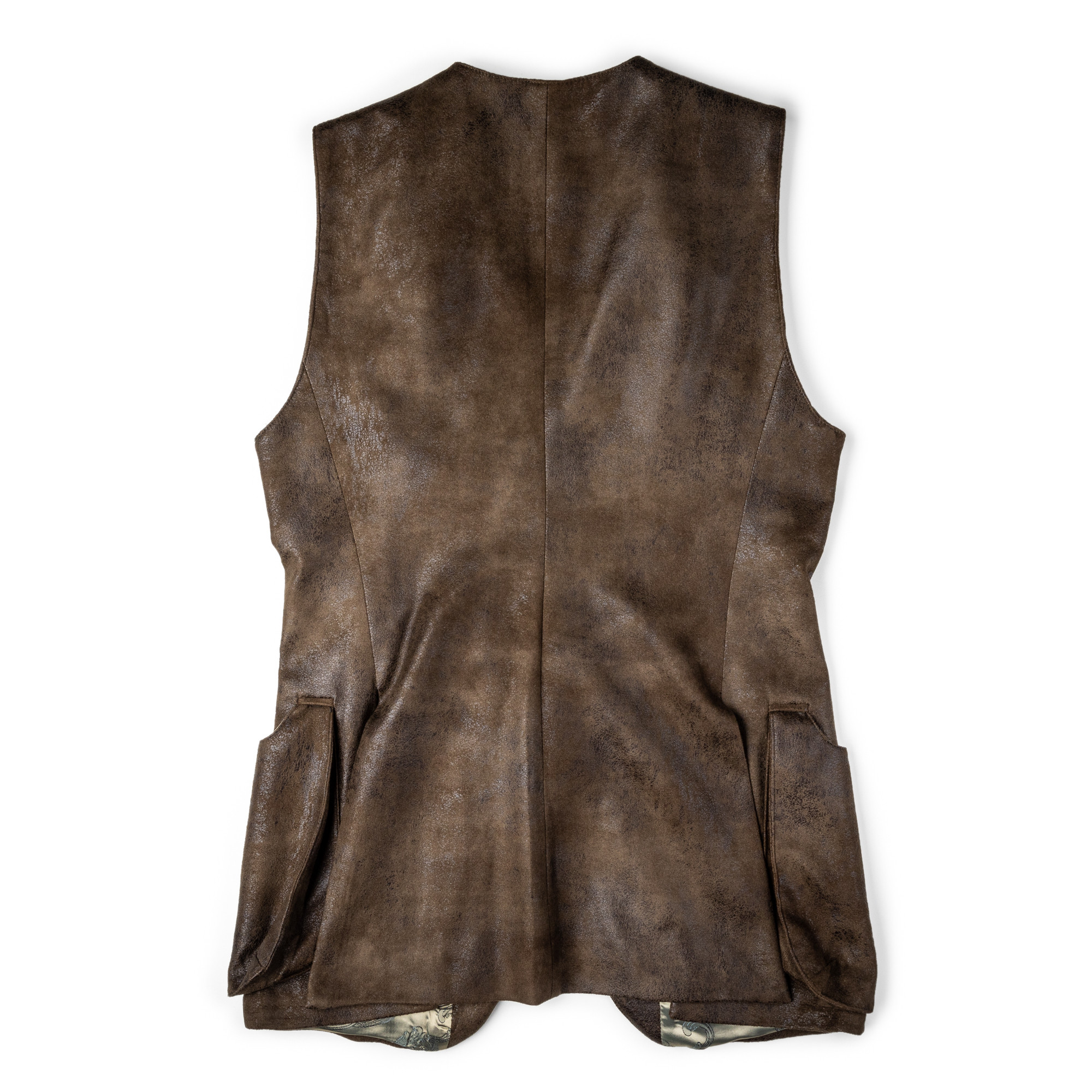 Leather hotsell shooting gilet