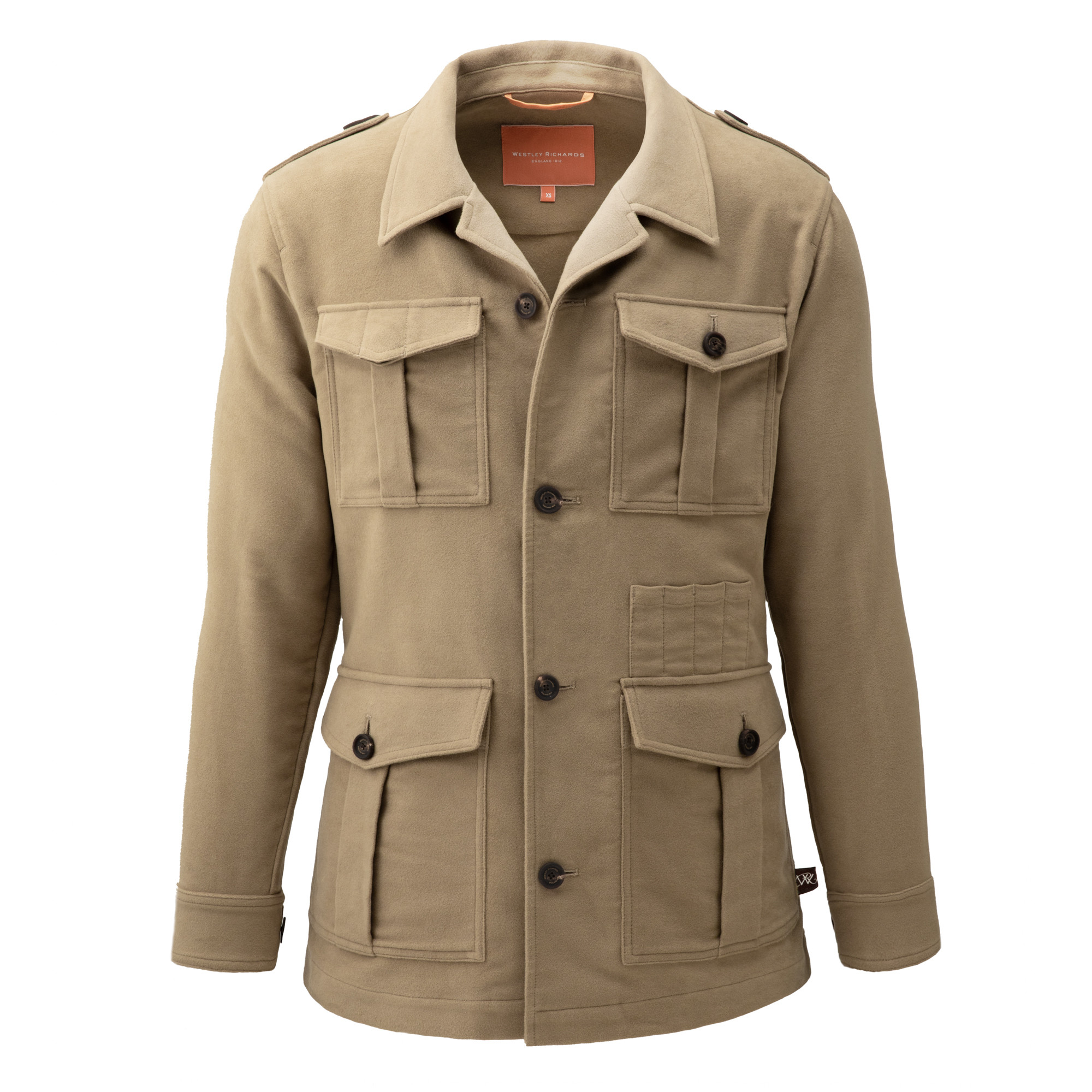Khaki travel jacket top