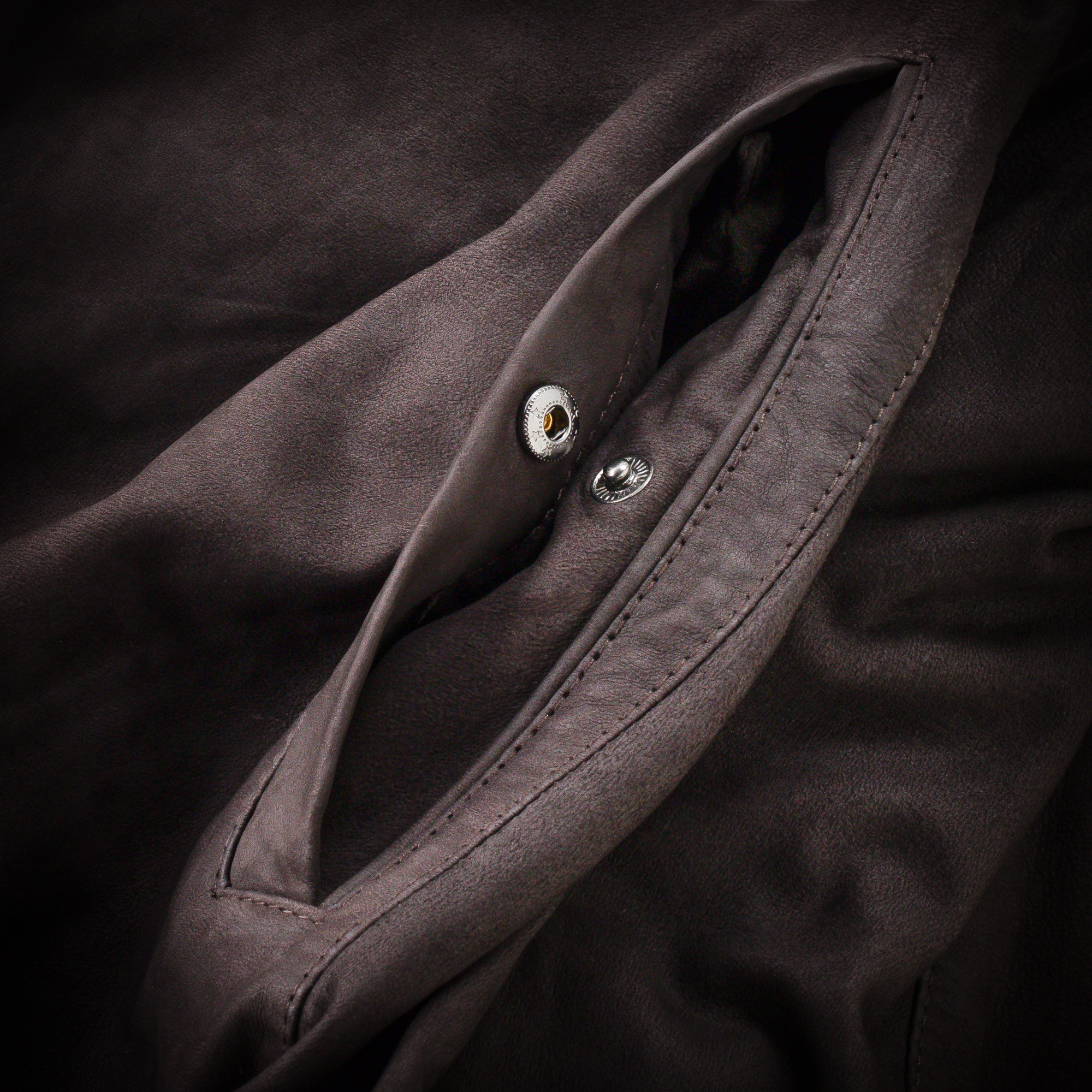 Reversible suede jacket shop