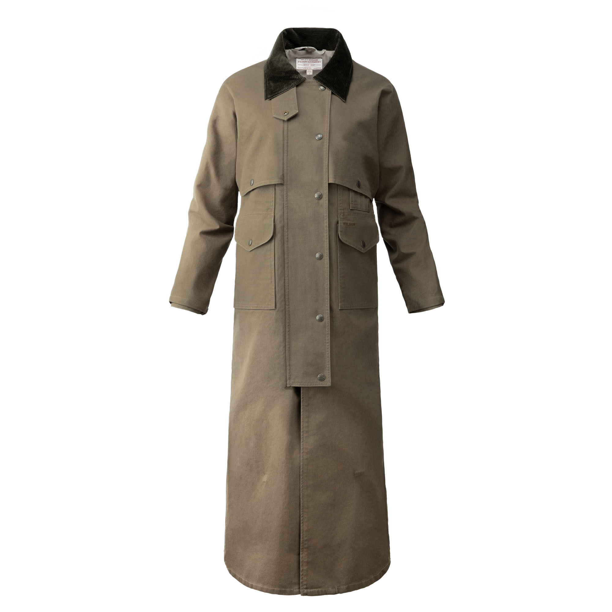 Womens canvas duster coat hotsell