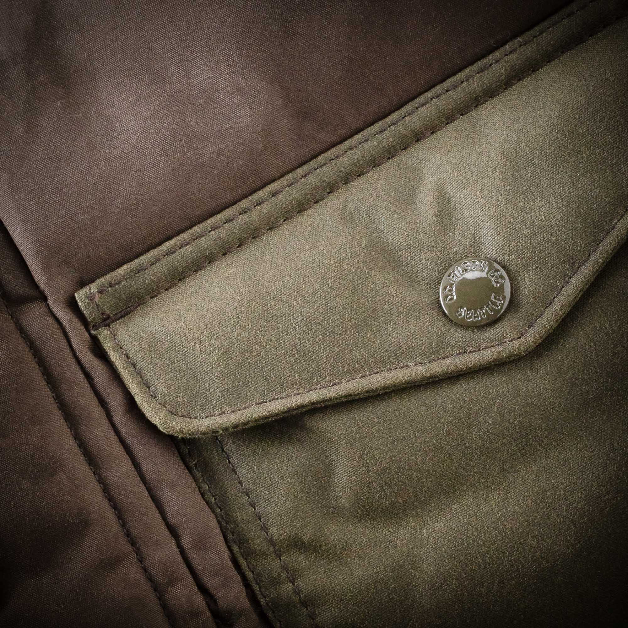 Filson Down Cruiser Vest in Otter Green Filson Down Cruiser Vest in Otter Green