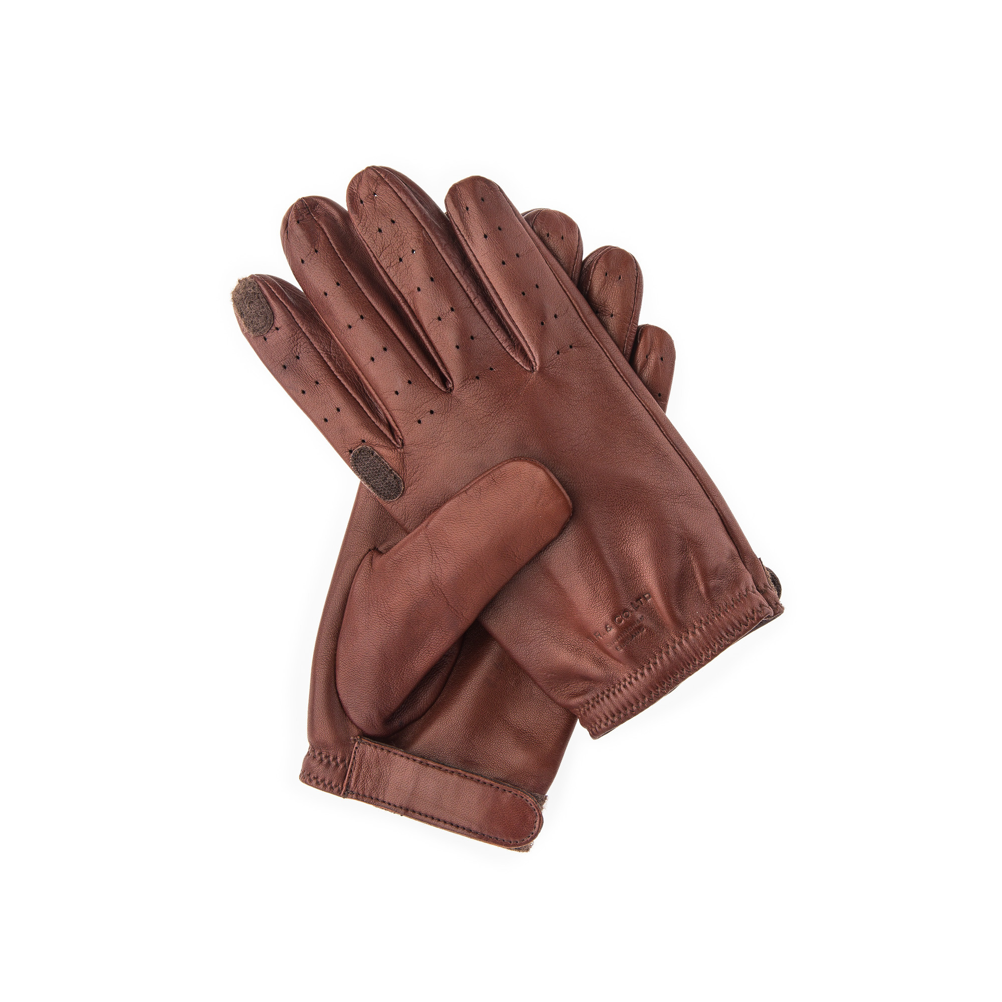 Westley Richards Perforated Leather Shooting Gloves - LH