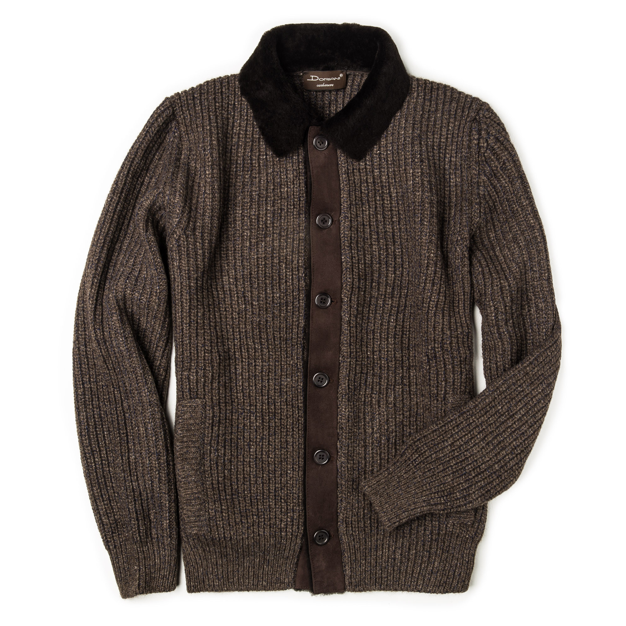 Suede discount cardigan mens