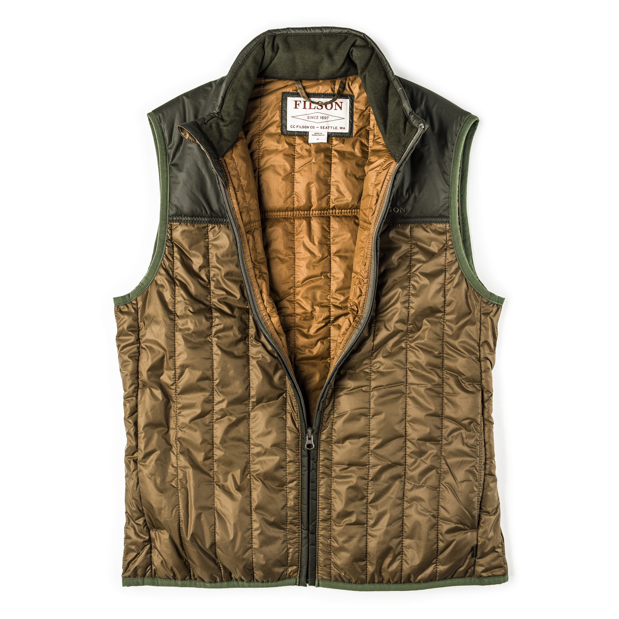 Filson - Ultra Light Weight Vest - Field Olive