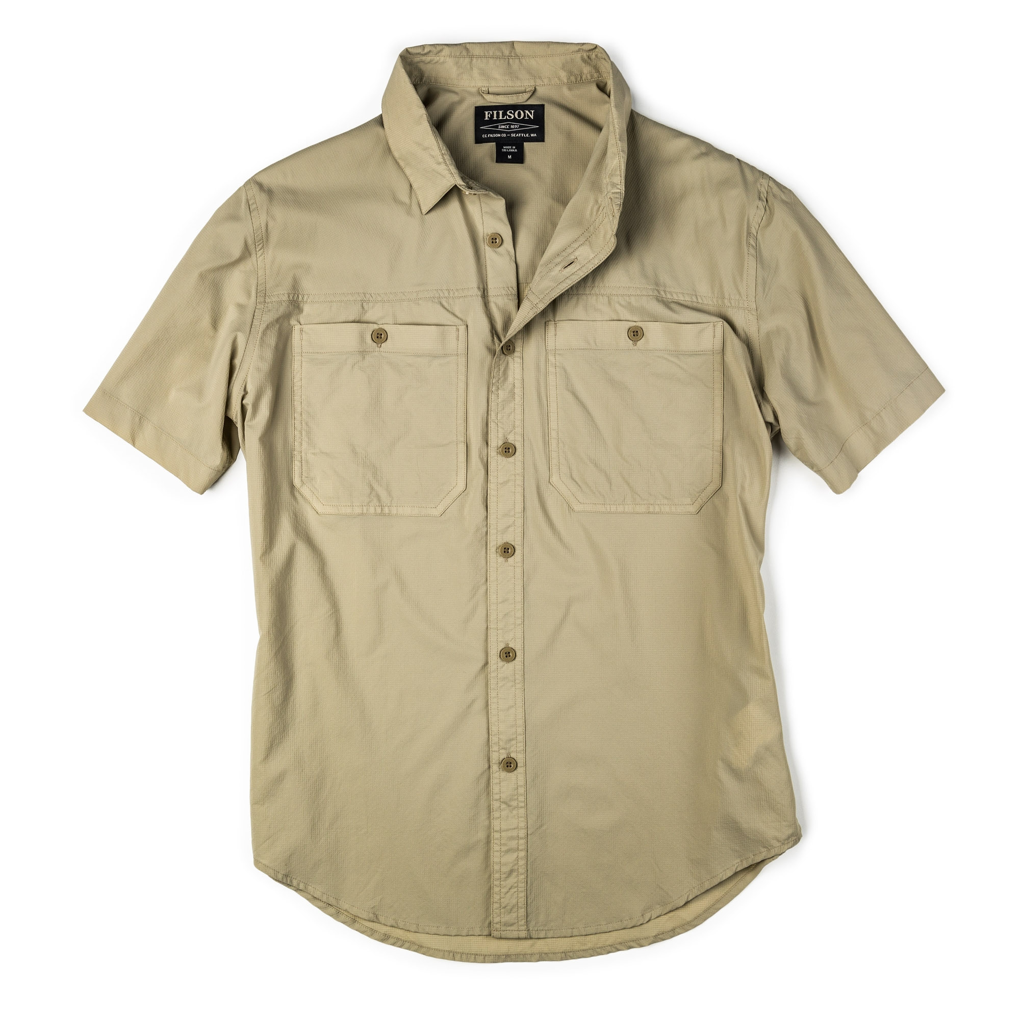 Filson - Alagnak Short Sleeve Shirt - Sand Bar
