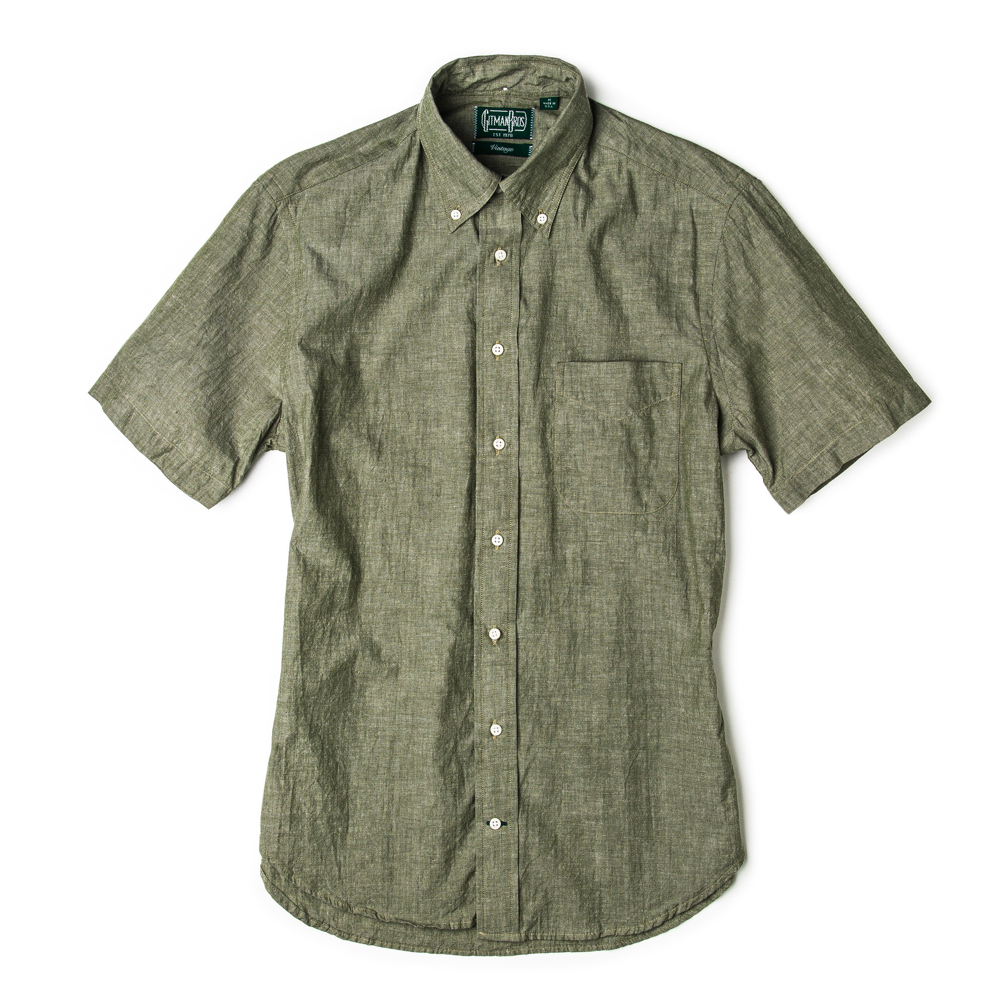 Gitman vintage 2025 short sleeve