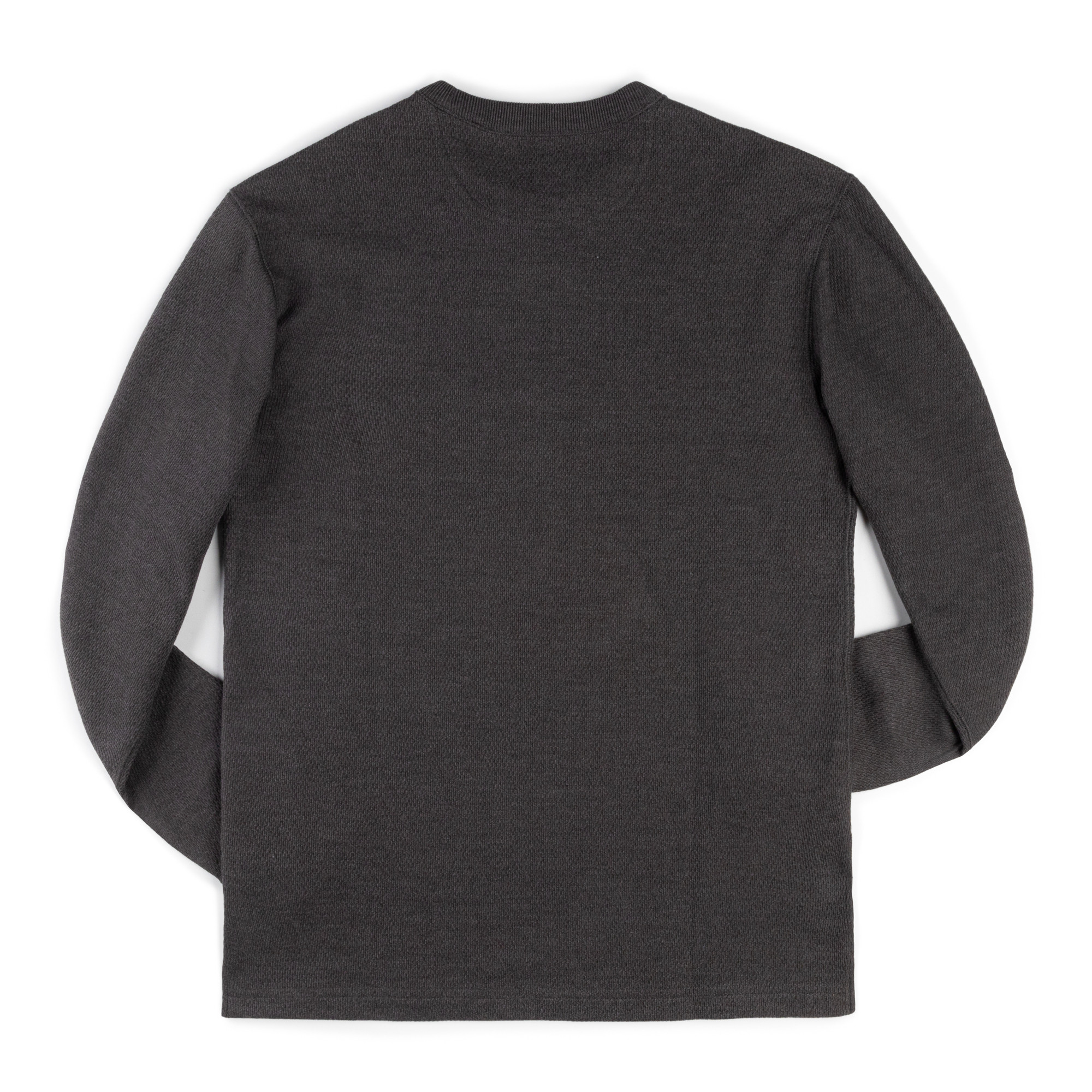 Waffle knit clearance crewneck