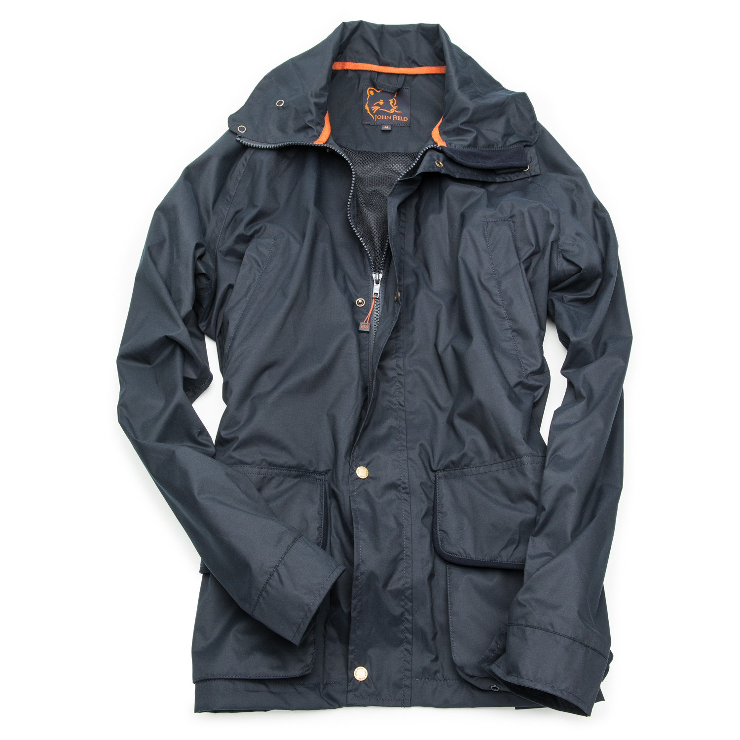 John Field Rain Jacket Storm Navy